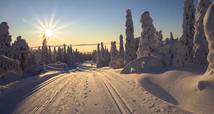 Finlandia Lapponia Invernale