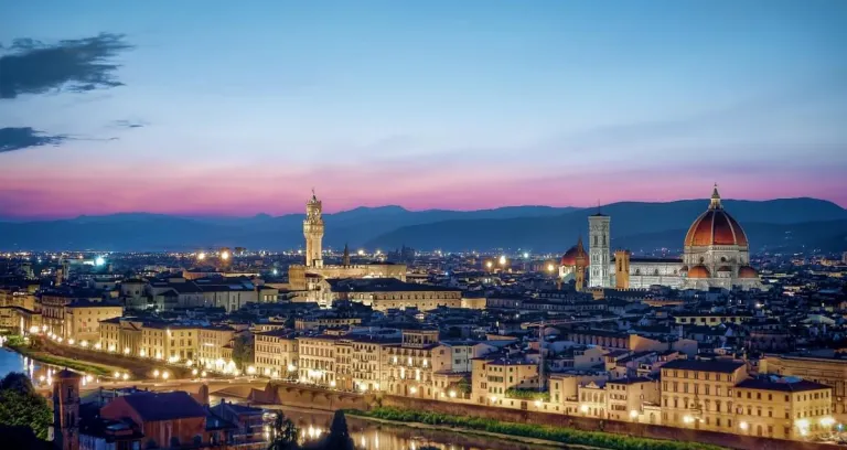 Firenze Orizzonte Tramonto 2