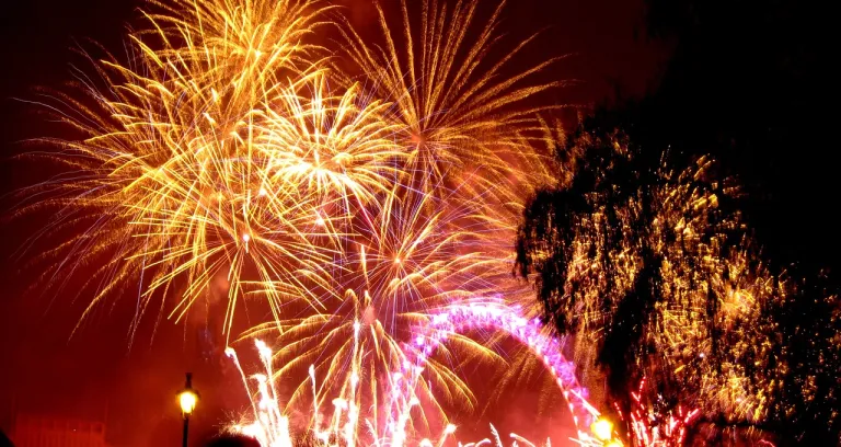 Fireworks London London Eye