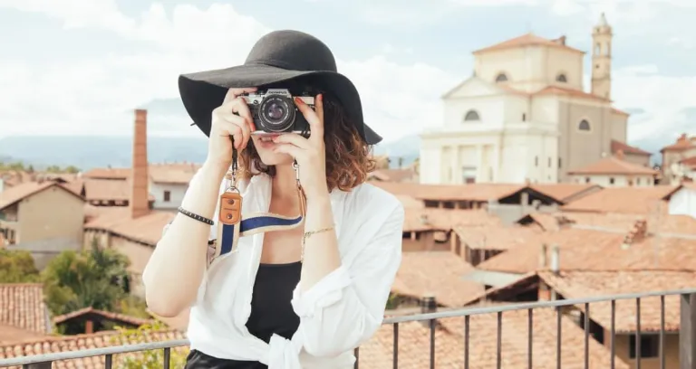 Fotografo Turista Istantanea