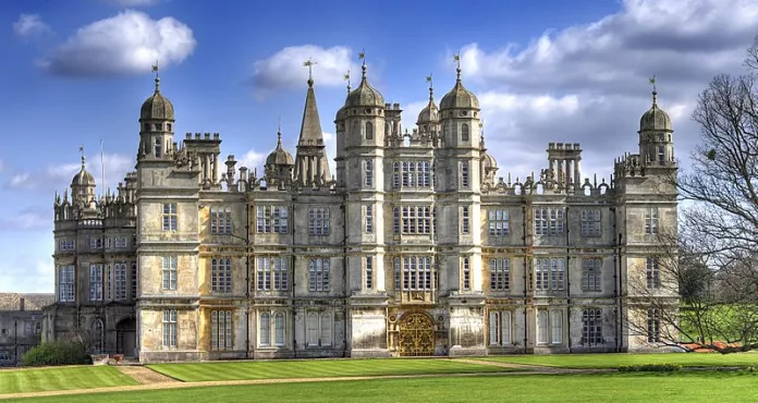 Front Of Burghley House 2009