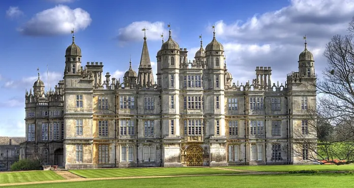 Front Of Burghley House 2009