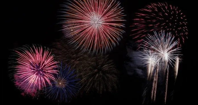 Fuochi D Artificio Cielo Partito