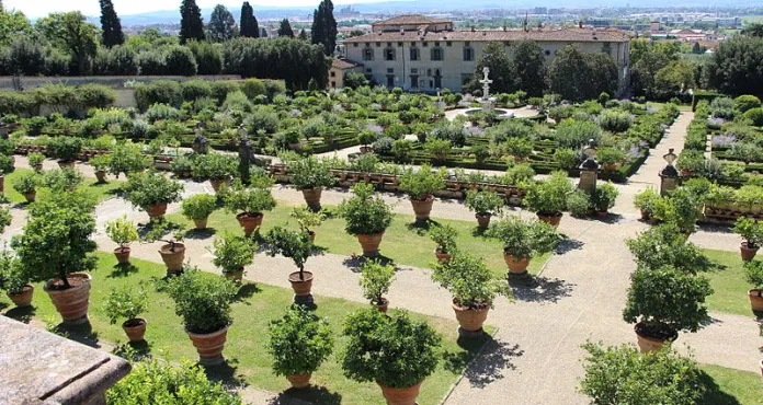 Giardino Della Villa Medicea Di Castello Veduta 12