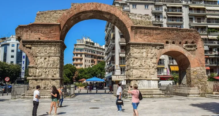 Grecia Thessaloniki Arco Di Galerio
