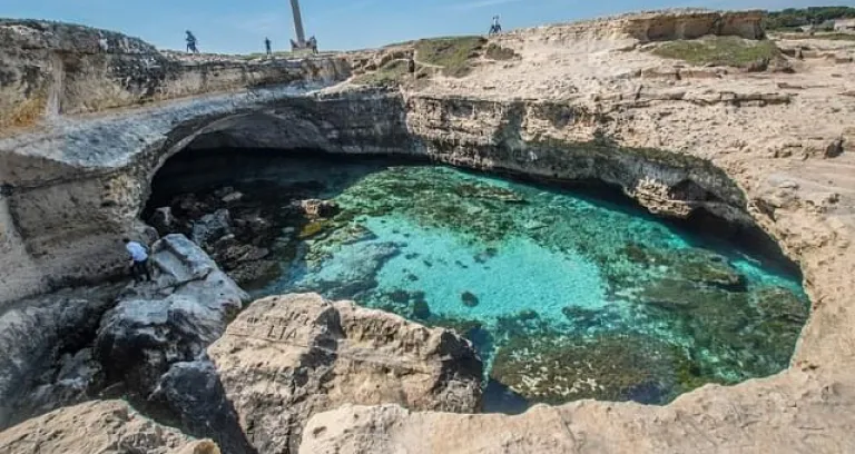 Grotta Della Poesia In Roca Vecchia 28melendugno 2c Apulia 2c Italy 29