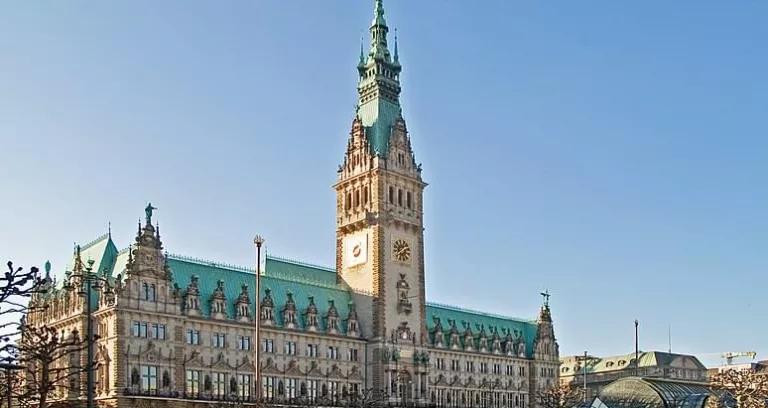 Hamburg Rathaus Rathausmarkt 1