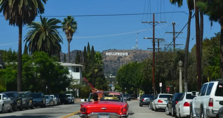 Red Car On The Road