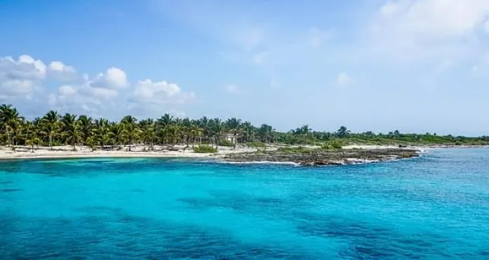 mare cristallino di Isla Mujeres