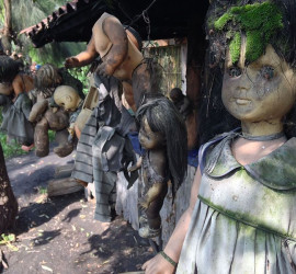 L'Isola delle Bambole Impiccate in Messico: Isla de Las Munecas