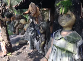 L'Isola delle Bambole Impiccate in Messico: Isla de Las Munecas