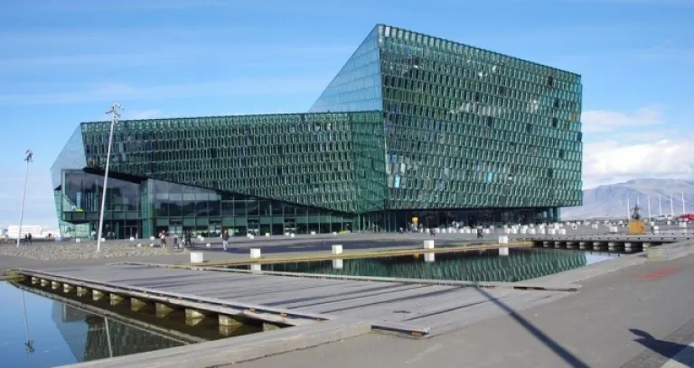 Islanda Harpa Sala Da Concerto