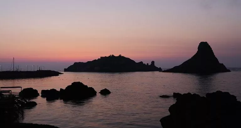 Islands Of The Cyclops At Dawn Sicily Italy Creative Commons By Gnuckx