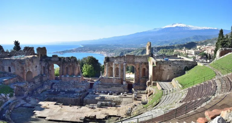 Italia Paesaggio Sicilia Taormina 2