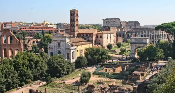 Italia Roma Foro Romano