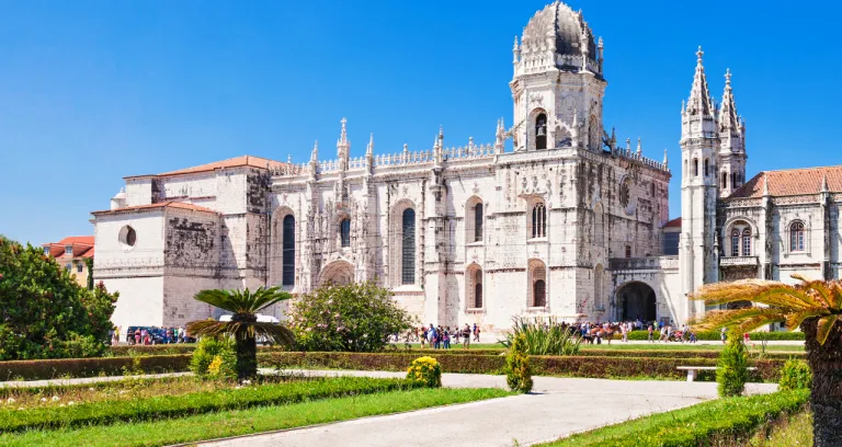 Jeronimos Monastery Hieronymites Monastery Is Located Lisbon Portugal 1