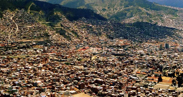 La Paz Desde El Camino A El Alto Bolivia Panoramio