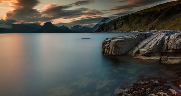 Tramonto Crepuscolo Lago Costa