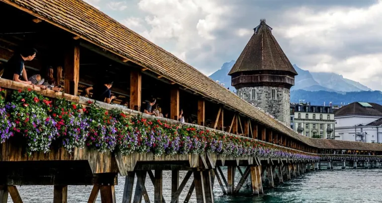 Lucerna Svizzera Cappella Ponte 1