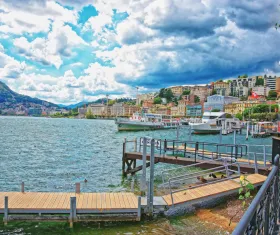 Lago e Lido di Lugano