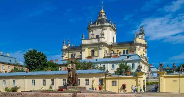 Lviv Ucraina Chiesa Cattedrale