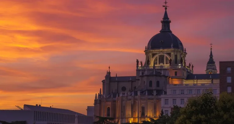 Madrid Spagna Citta Edificio