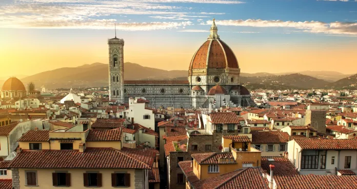Magnificent Basilica Santa Maria Del Fiore Florence Italy 1