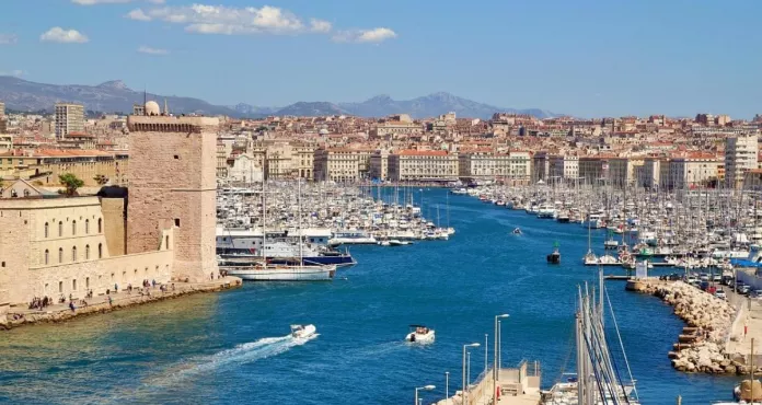 Marsiglia Porta Mare Acqua Barche