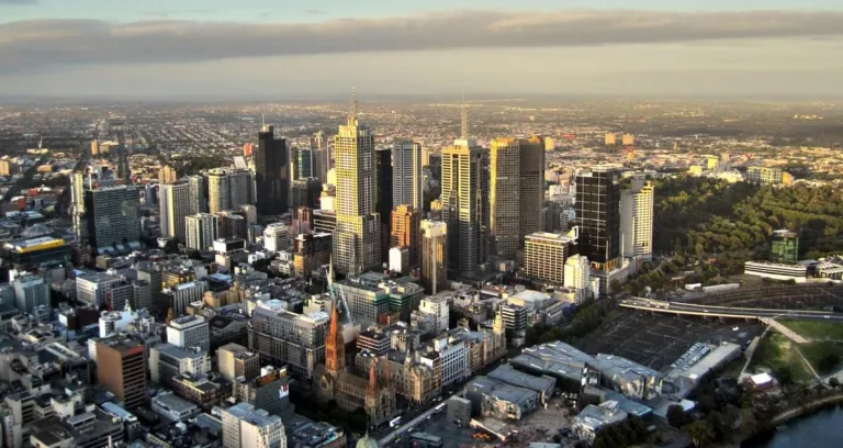 Melbourne Orizzonte Grattacieli