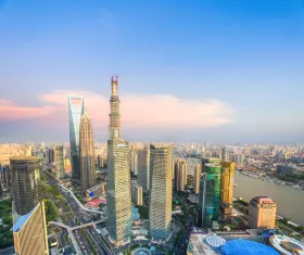 Lujiazui e Shanghai World Finance Center