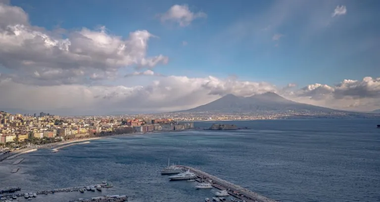 Napoli Golfo Vesuvius Baia Costa