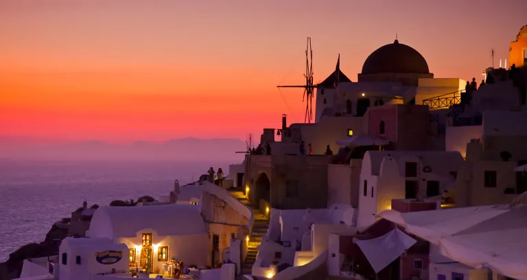 oia sunset