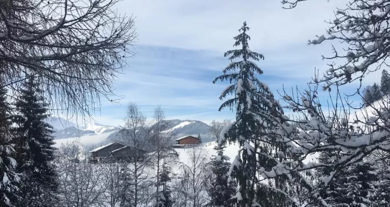Paesaggio Invernale Alpbachtal Alpi