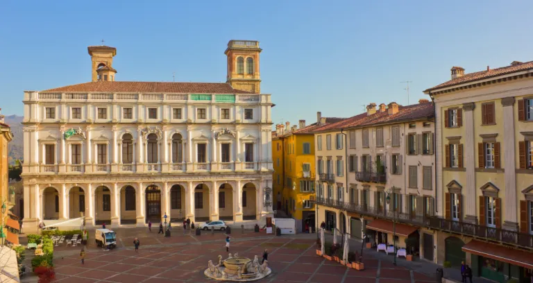 Palazzo Del Podesta Old Town Bergamo Italy