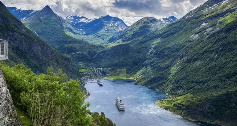 Panorama Fiordi Norvegia