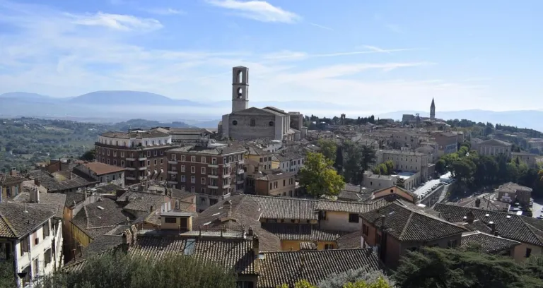 Perugia Umbria Borgo Medioevale