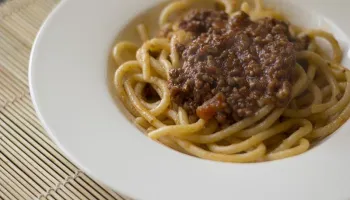 Bigoli con Ragù di Gallina