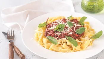 Tagliatelle al ragù alla bolognese