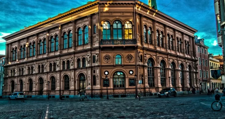 Riga Vecchio Lettonia Costruzione