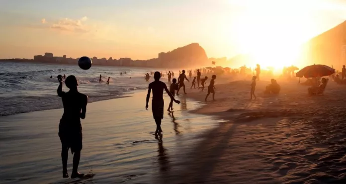Rio Brasil Persone Calcio Beach