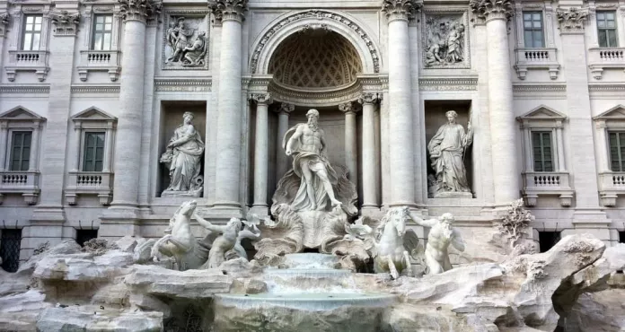 Roma Fontana Di Trevi Vacanze 1