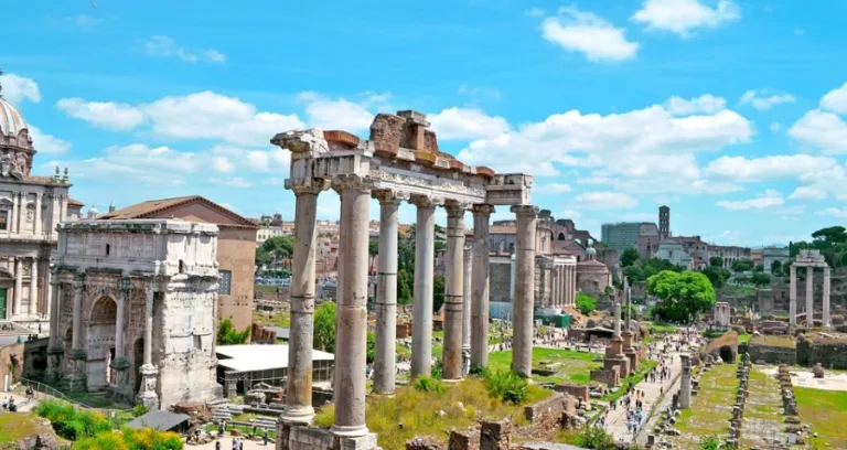 Roma Italia Il Foro Romano