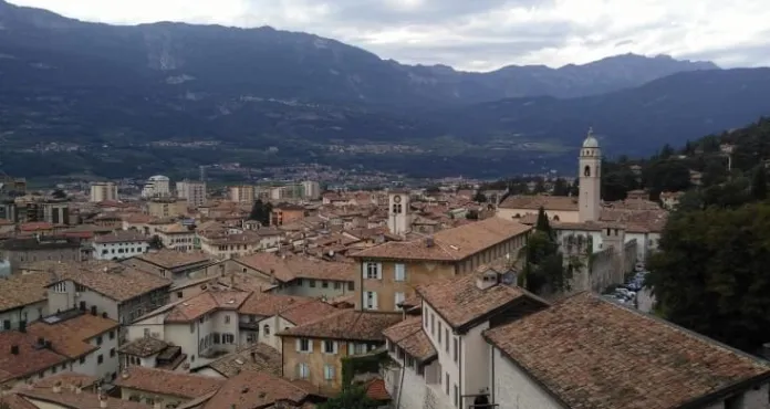 rovereto dall alto