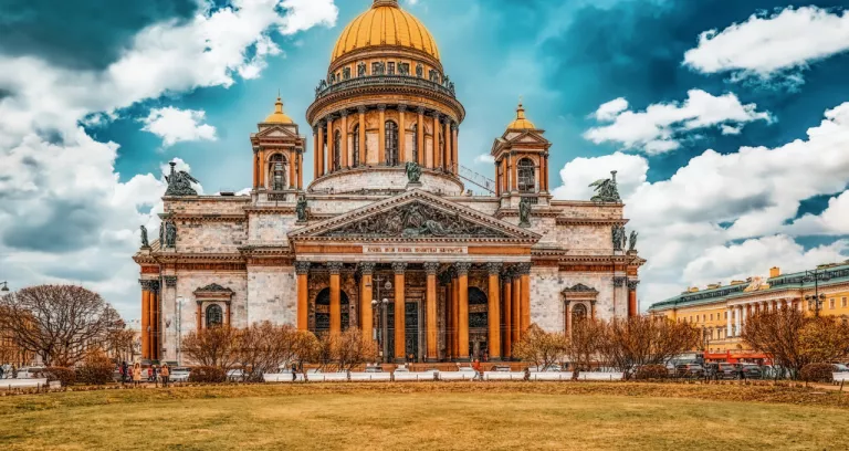 Saint Isaac S Cathedral Greatest Architectural Creation Saint Petersburg Russia 1