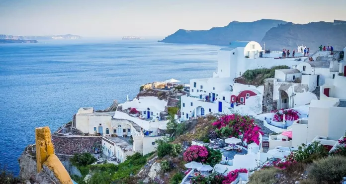 Santorini Grecia Edifici Case