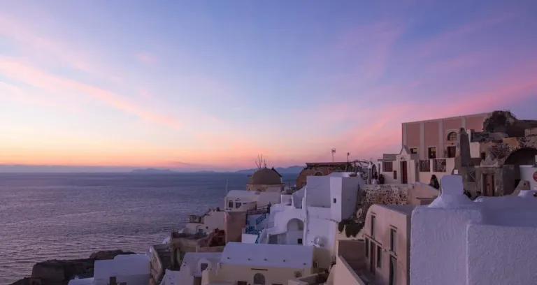 Santorini Tramonto Magic Hour Oia