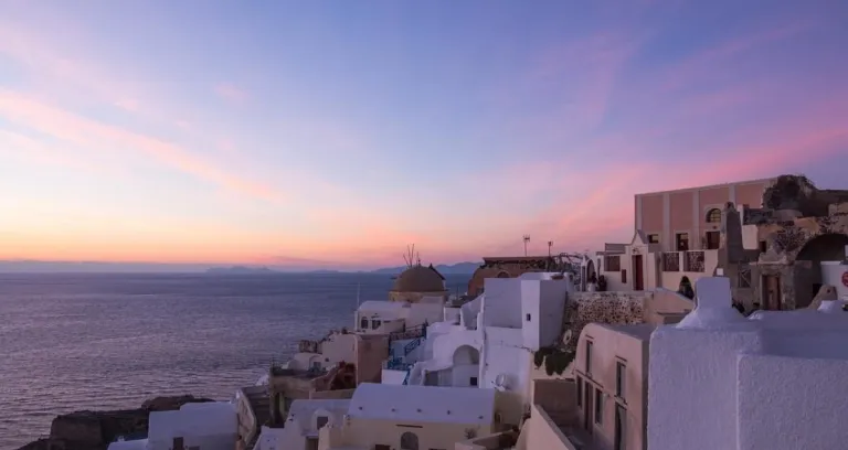 Santorini Tramonto Magic Hour Oia