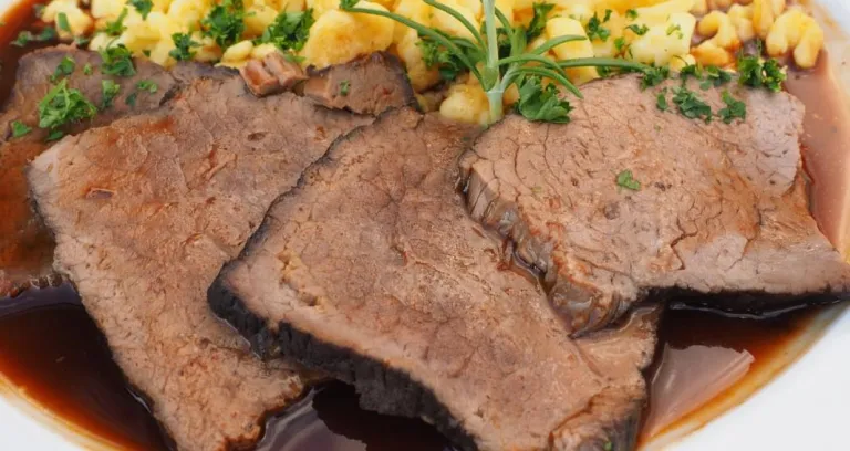 Sauerbraten Carne Piatto Di Carne