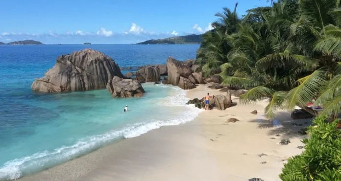 Seychelles La Digue Beach Tropicale