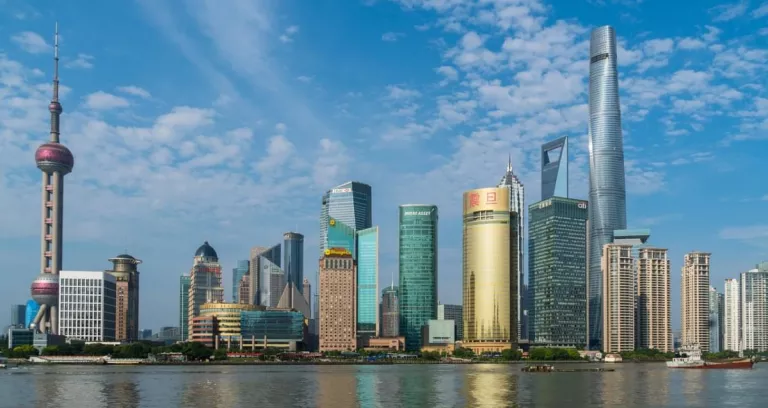 Shanghai Bund Cina Citta 1